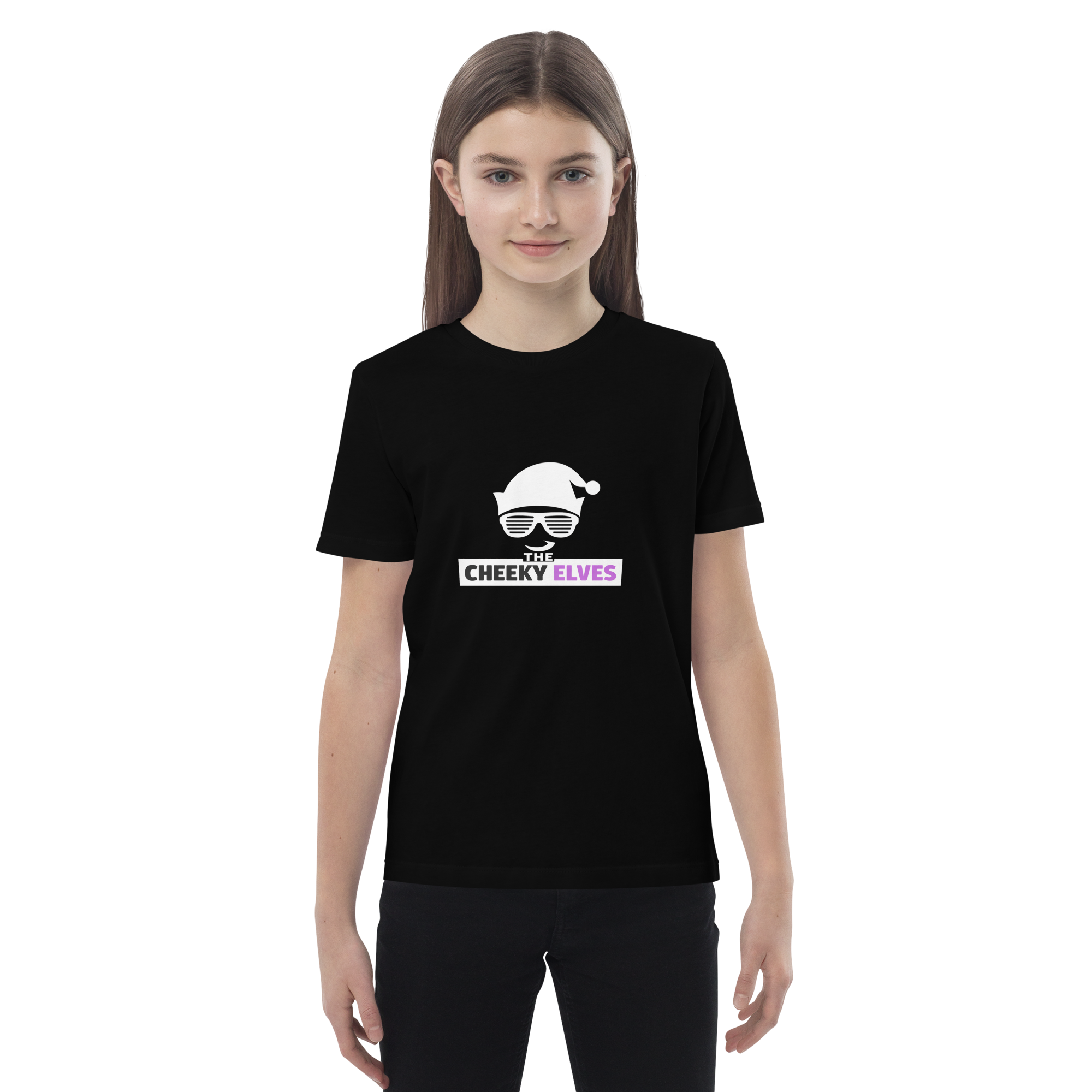The Cheeky Elves Kids Black T-shirt