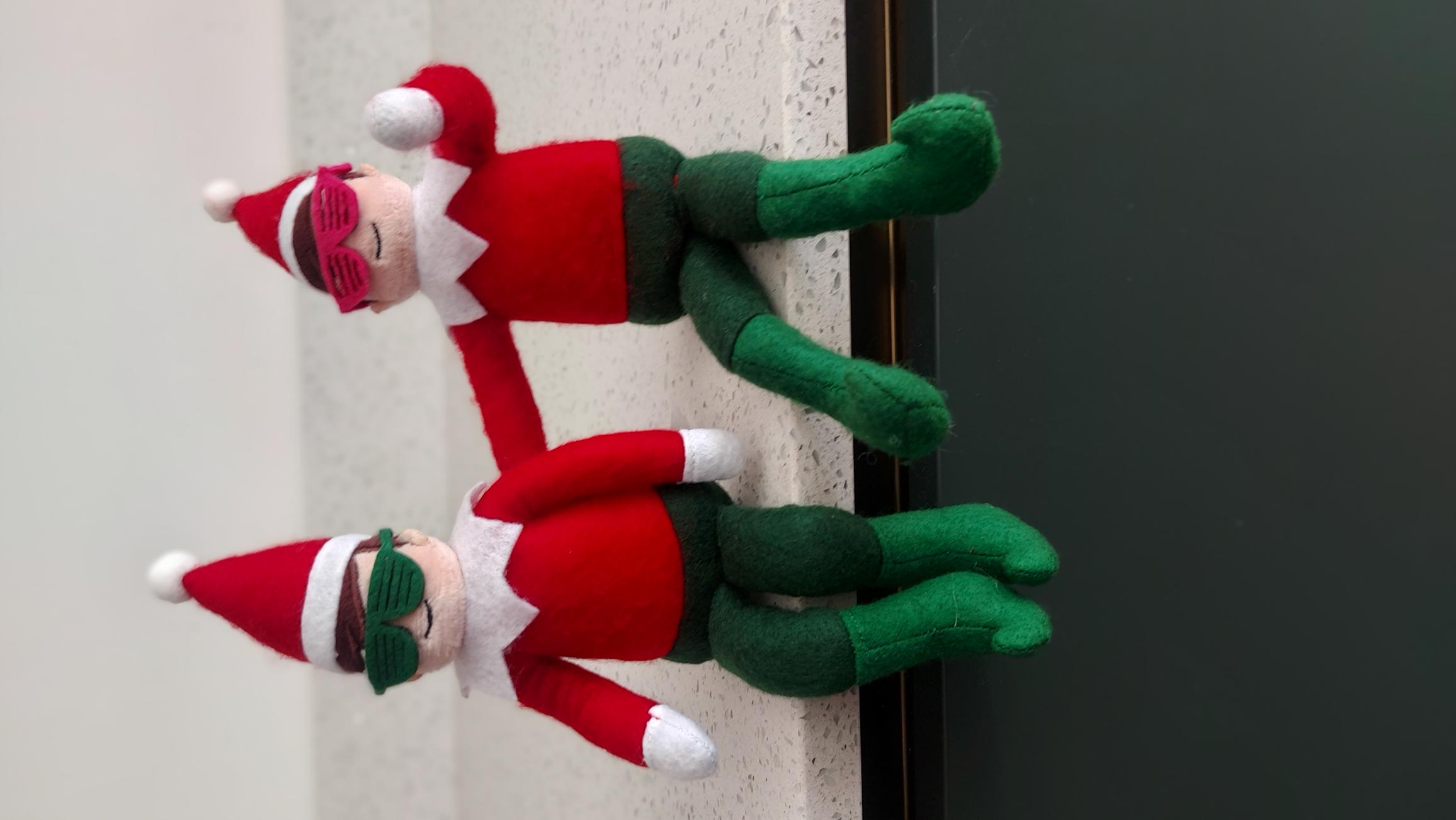 The Duo Set - Official Cheeky Elves Duo Set Dolls being naughty