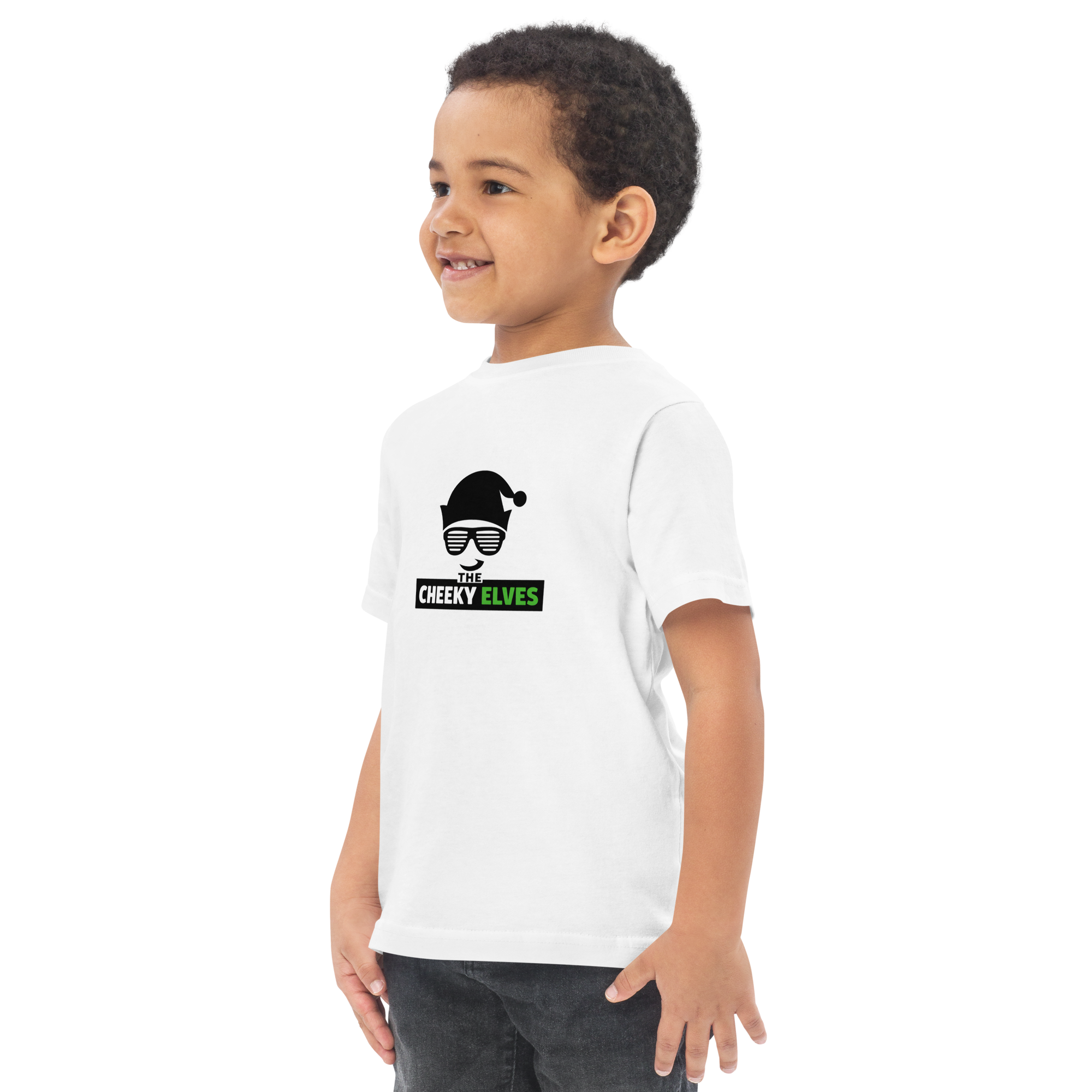 The Cheeky Elves Toddler White T-shirt