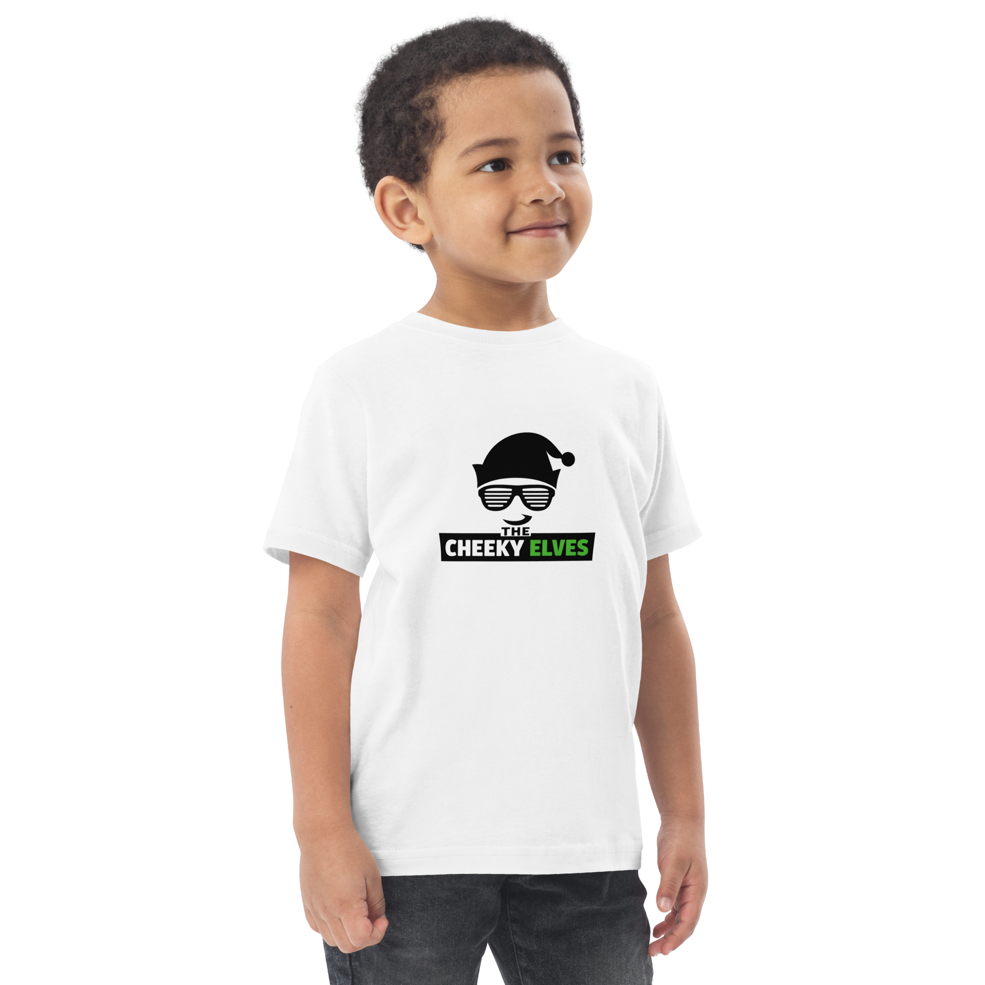 The Cheeky Elves Toddler White T-shirt