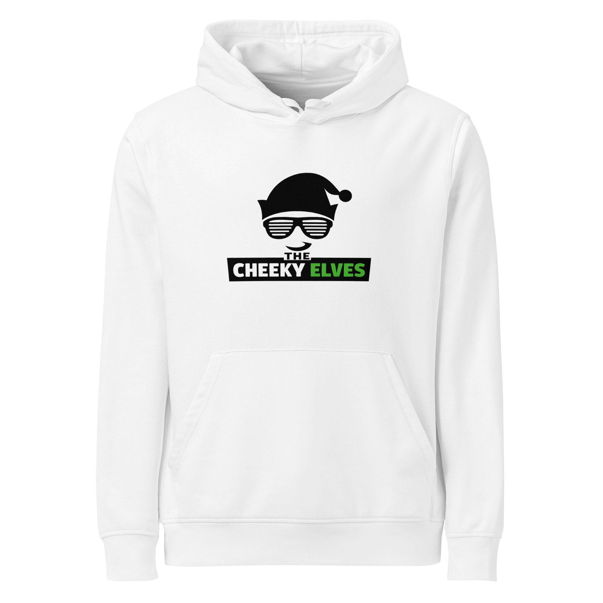 The Cheeky Elves White Hoodie
